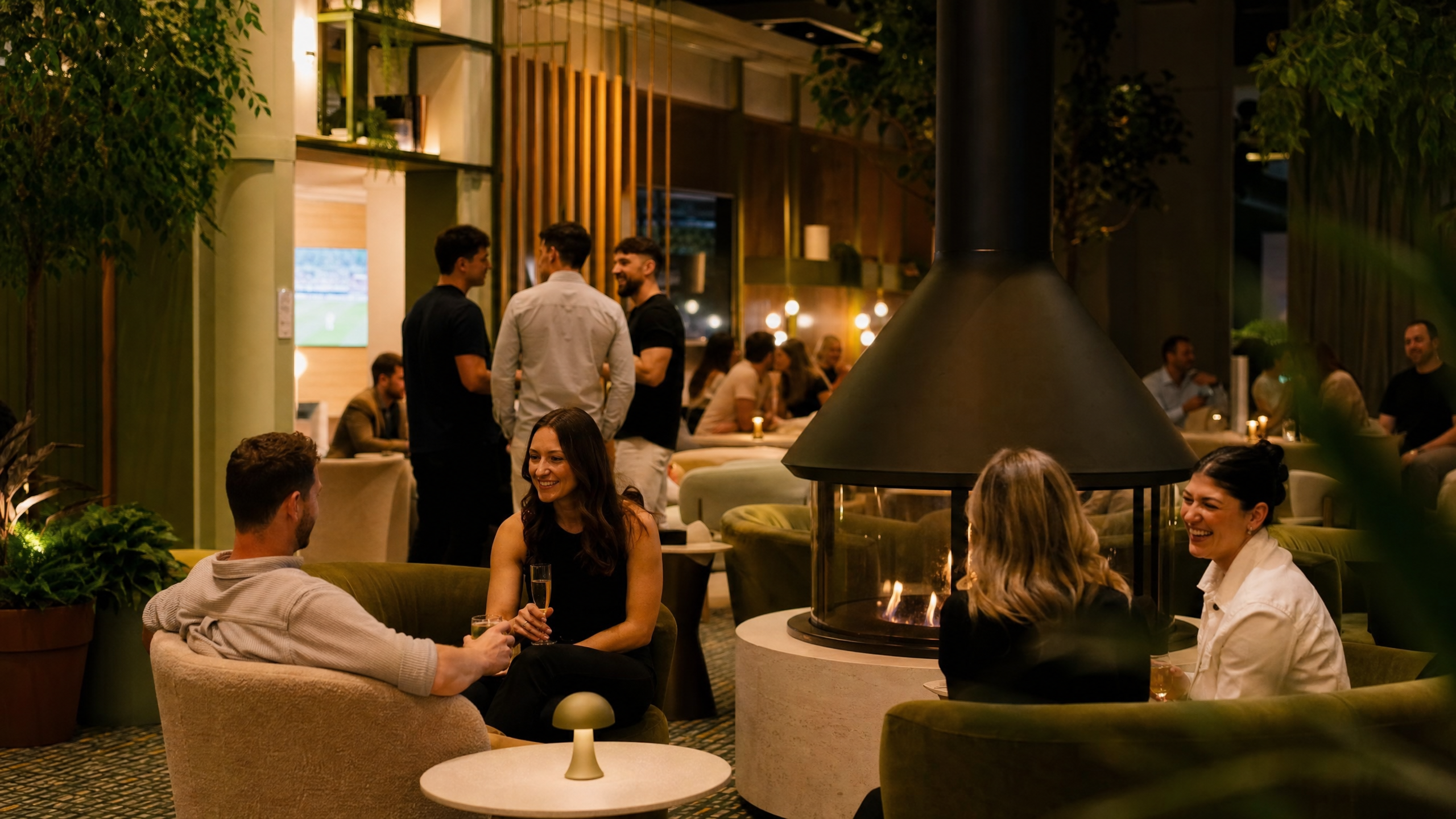 People enjoying social games in an Australian entertainment venue